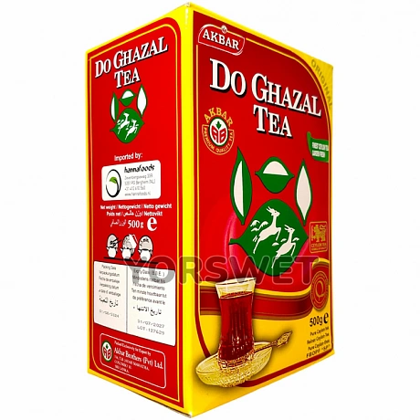 Чай чорний Akbar Do Ghazal Tea Ceylon 500 г - 66 Чай чорний Akbar Do Ghazal Tea Ceylon 500 г - 66 - Molodo