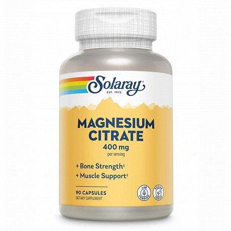 Magnesium Citrate 400mg - 90 veg caps (Магнію цитрат) - 64 - Molodo