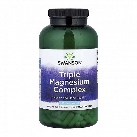 Triple Magnesium Complex 400mg - 300caps (Магній потрійний комплекс) - 64 - Molodo