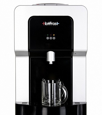 Кулер для води HotFrost V900CS сріблястий з чорним, з шафкою, компресорне охолодження - 75 - Molodo