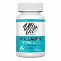 Collagen Type I & III - 120 caps (Коллаген) - 60 - Molodo