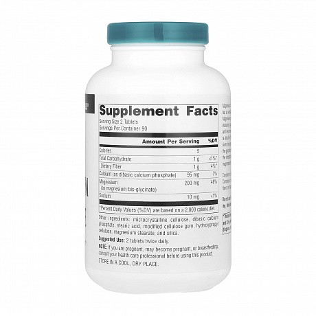 Magnesium Glycinate - 180 tabs (Source Naturals Гліцинат магнію, 180 таблеток) - 65 - Molodo