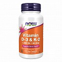 VIT D-3 & K2 1000 IU - 120 veg caps (Витамин Д-3 і К-2) - 60 - Molodo