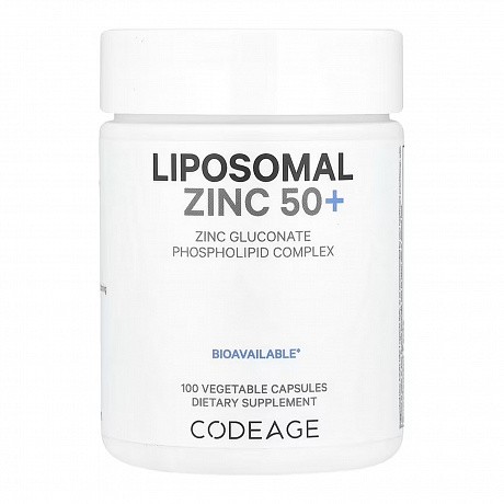 Liposomal Zinc - 100 veg caps ( Ліпосомальний цинк 50+) - 65 - Molodo
