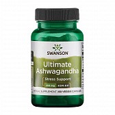 Ultimate Ashwagandha 250 mg - 60veg caps ( Ашваганда, екстракт коріння) - 70 - Molodo