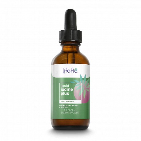 Liquid Iodine Plus - 2fl oz (Йод плюс без ароматизаторів) - 66 - Molodo