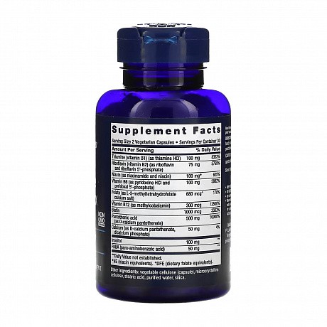 BioActive Complete B-Complex - 60 veg caps (Комплекс витаминов группы В) - 65 - Molodo