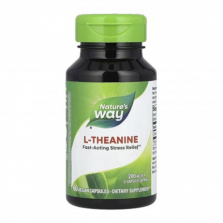 L-Theanine - 60 veg caps (L-теанін) - 65 - Molodo