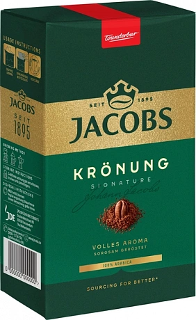 Кава мелена Jacobs Kronung 500 г - 60 - Molodo