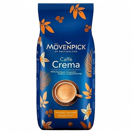 Кофе в зернах Movenpick Caffe Crema 1 кг Мувенпик 100% Арабика - 58 - Molodo