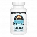 Inositol & Choline 800mg - 50 tabs (Source Naturals Інозитол і холін в одній таблетці) - 62 - Molodo