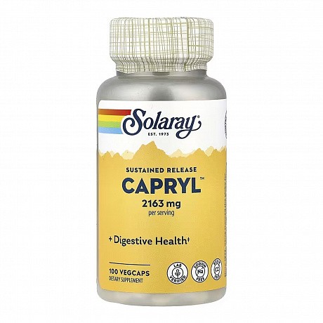 Capryl 2163 mg - 100 veg caps (Каприловая кислота) - 64 - Molodo