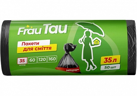 Пакеты для мусора Frau Tau 35 литров 50штук - 58 - Molodo