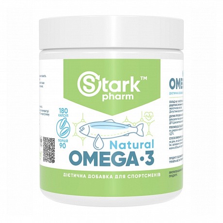 Natural Omega 3 – 180caps (жирные кислоты омега-3) - 64 - Molodo