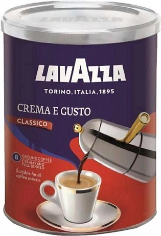 Кофе молотый Lavazza Crema&Gusto металлическая банка 250 г - 58 - Molodo