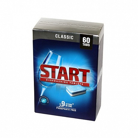 Таблетки для посудомийних машин START CLASSIC 60шт - 58 - Molodo