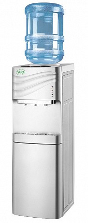 Кулер для води VIO X903-FNC  срблястий, без охлаждения, со шкафчиком - 65 - Molodo