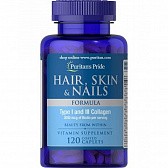 Hair Skin and Nails Formula Type 1 and 3 Collagen - 60 caps (Формула для волос, ногтей и кожи) - 74 - Molodo