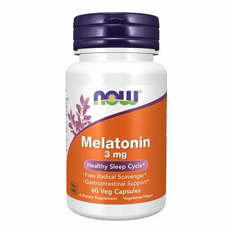 Melatonin 3mg - 60 caps (Мелатонін) - 65 - Molodo