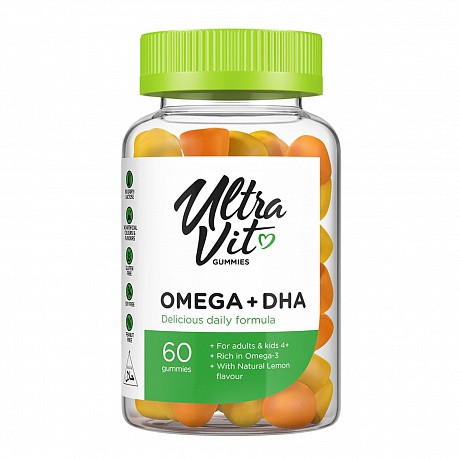 Omega 3 + DHA 60 gummies (Омега-3 и Докозагексаеновая кислота) - 65 - Molodo