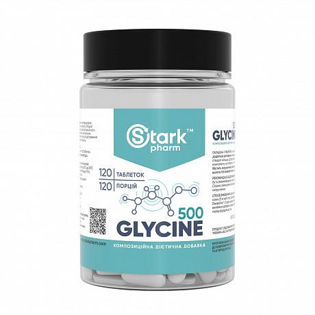 Stark Glycine Mega Tabs 500 mg - 120 tabs (аминокислота глицин) - 64 - Molodo