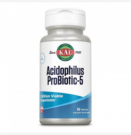 Acidophilus Probiotic-5 - 60 vcaps (Ацидофільні пробіотики) - 66 - Molodo