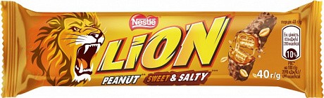 Шоколадный батончик Lion King Арахис Nestle, 60г - 58 - Molodo