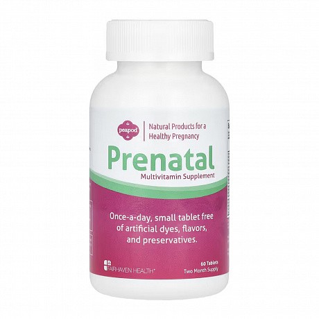 PeaPod Prenatal - 60 tabs (Витамины для беременных) - 64 - Molodo