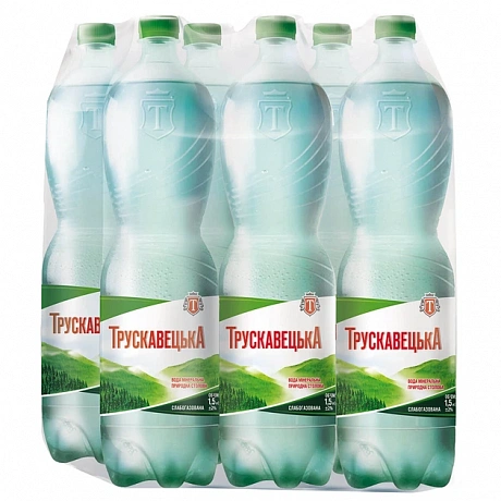 Трускавецька 1,5 л вода слабогазована, 6 шт - 63 - Molodo