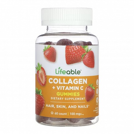 Collagen + Vitamin C Adult - 60 gummies (Коллаген + витамин C) - 64 - Molodo