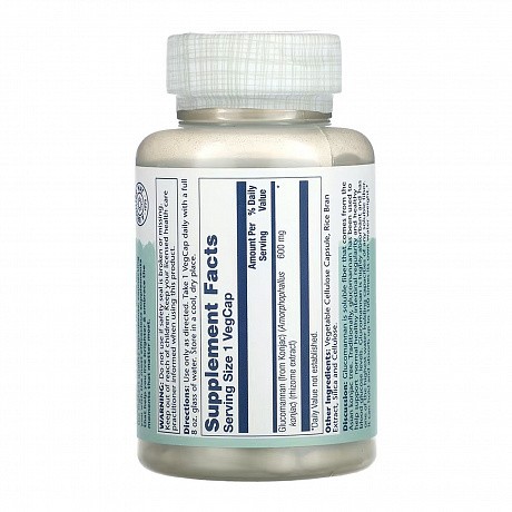 Glucomannan Rhizome Extract 600mg - 100 vcaps (Solaray, глюкоманан, екстракт кореневища) - 66 - Molodo