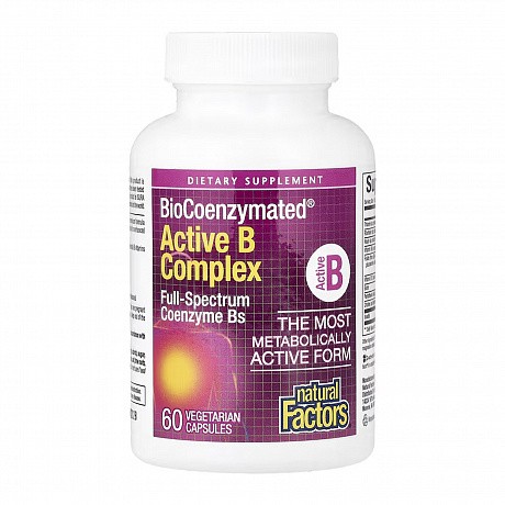 BioCoenzymated Active B Complex - 60 caps (Активний комплекс вітамінів B) - 69 - Molodo