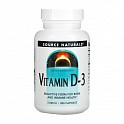 Vitamin D-3 2000 IU - 200 caps (Source Naturals Витамин D-3 2000 МЕ, 200 капсул) - 60 - Molodo