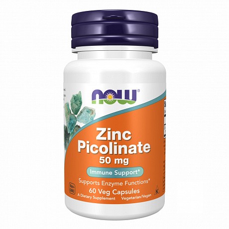 Zinc Picolinate 50 mg - 60 vcaps (Цинк пиколинат) - 65 - Molodo