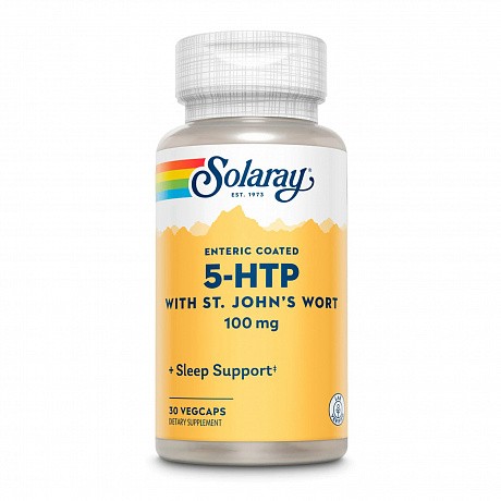 Guaranteed Potency 5-HTP + St. John's 100mg - 30 veg caps (5-гидрокситриптофан) - 64 - Molodo