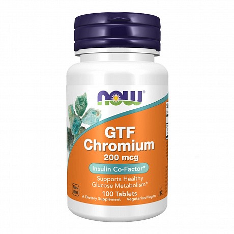 GTF Chromium 200mcg - 100 tabs (Хром) - 66 - Molodo