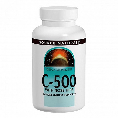 C-500 500 mg - 100 tabs (Source Naturals Витамин C 500 мг, 100 таблеток) - 66 - Molodo