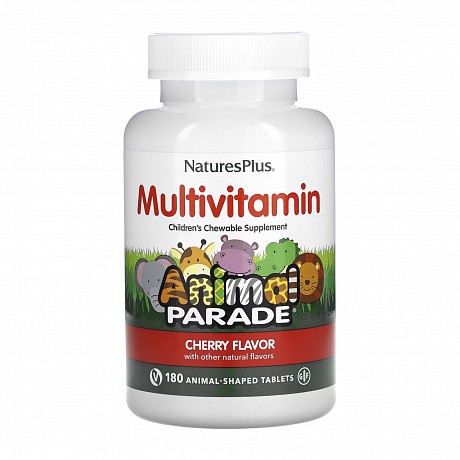 Children’s Multivitamin - 180 tabs Cherry (Детские мультивитамины) - 64 - Molodo