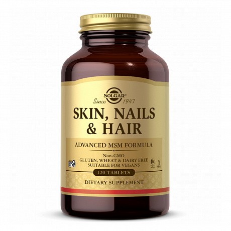 Skin Nails & Hair Advanced MSM - 120 tabs (Формула для шкіри, нігтів та волосся) - 64 - Molodo