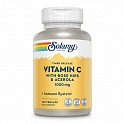 Vitamin C with Rose Hips & Acerola 1000mg - 100 vcaps (Вітамін С з шипшиною) - 60 - Molodo