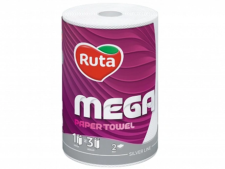 Полотенце бумажное Ruta Mega 1 рулон 2-слойный - 58 - Molodo