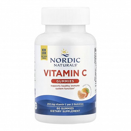 Vitamin C - 60 gummies (Вітамін С зі смаком мандарина) - 65 - Molodo