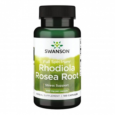 Rhodiola Rosea Root 400mg - 100caps (Родіола) - 63 - Molodo