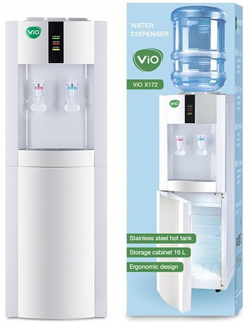 Кулер для воды ViO X172-FCC белый, компрессорное охлаждение, со шкафчиком - 68 - Molodo