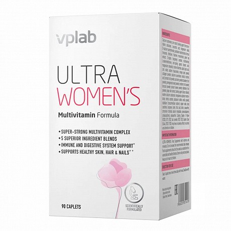 Ultra Women Multivitamin Formula - 90 caps (Мультивитаминная формула для женщин) - 66 - Molodo