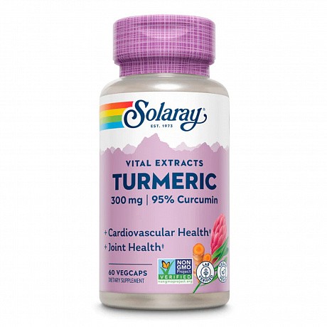Turmeric Root Extract 300m - 60 veg caps (Екстракт куркуми) - 63 - Molodo