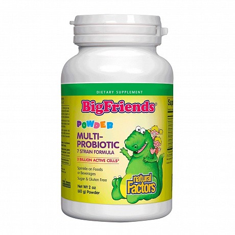 BigFriends Multi-Probiotic Powder 3 Billion - 60g (Пробіотик для дітей) - 64 - Molodo