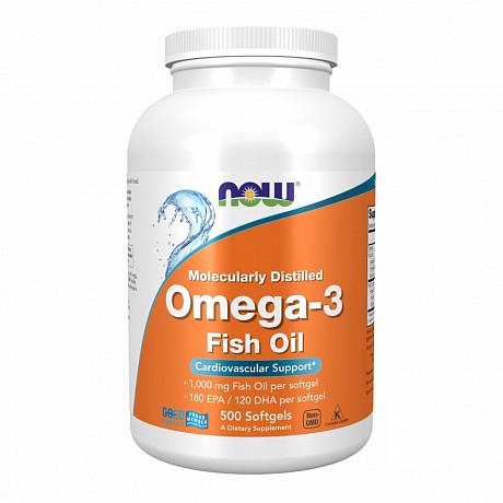 Omega 3 1000mg - 500 Sgels (Омега-3) - 65 - Molodo