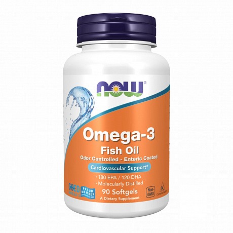 Omega-3 Enteric - 90 sgels (Очищена Омега-3) - 65 - Molodo