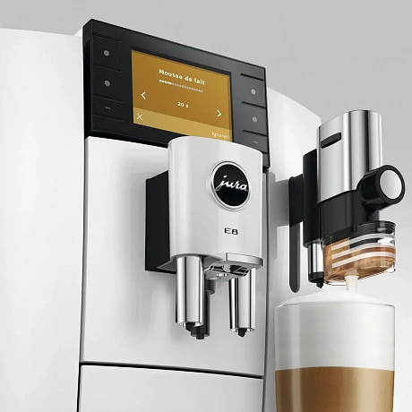 Кавомашина JURA E8 Piano White ED (15747) - 81 - Molodo